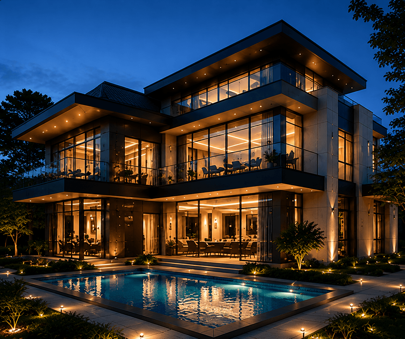 Biệt thự Nhà thông minh cao cấp