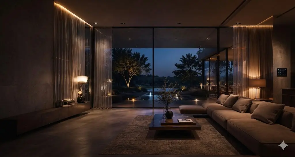 Luxury smart home